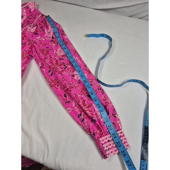 Lilly Pulitzer Women's Dress Size 4 Arletta Passion Fruit Pink Floral (25) - Picture 6 of 16